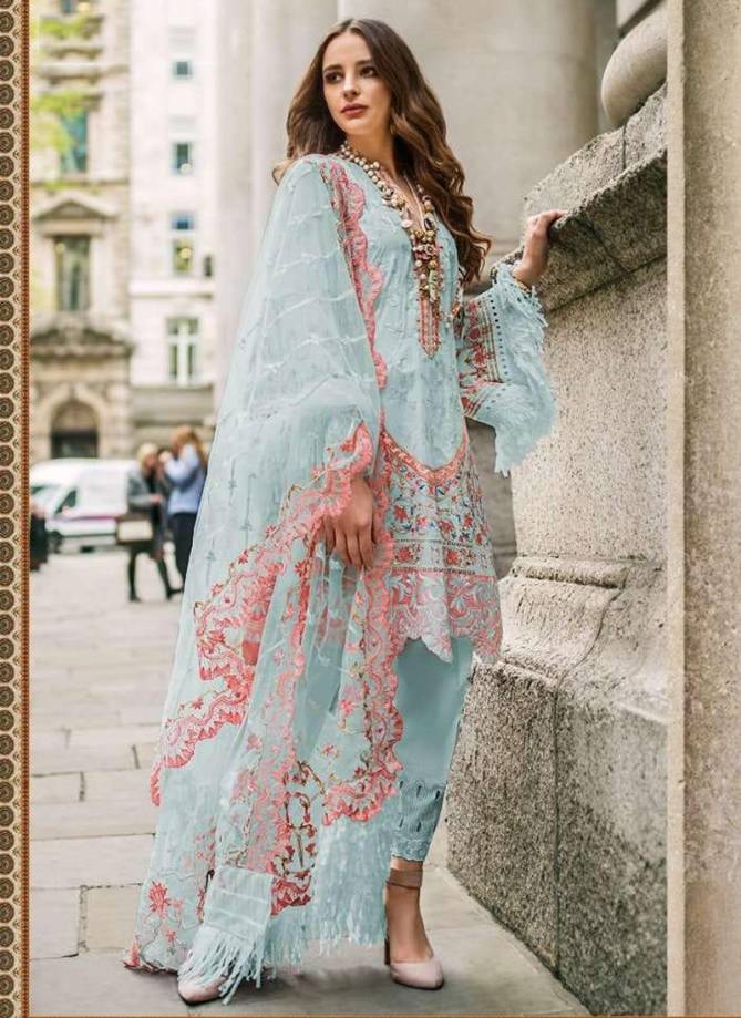 FEPIC C-1029 Fancy Festive Wear Georgette Embroidery With Hand work Pakistani Salwar Suits Collection